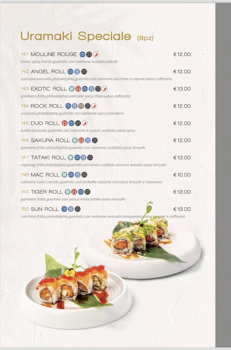 Menu Ristorante Zheng Sushi-4