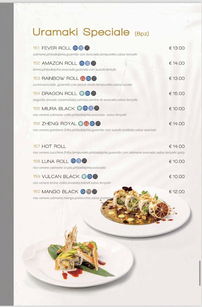 Menu Ristorante Zheng Sushi-6
