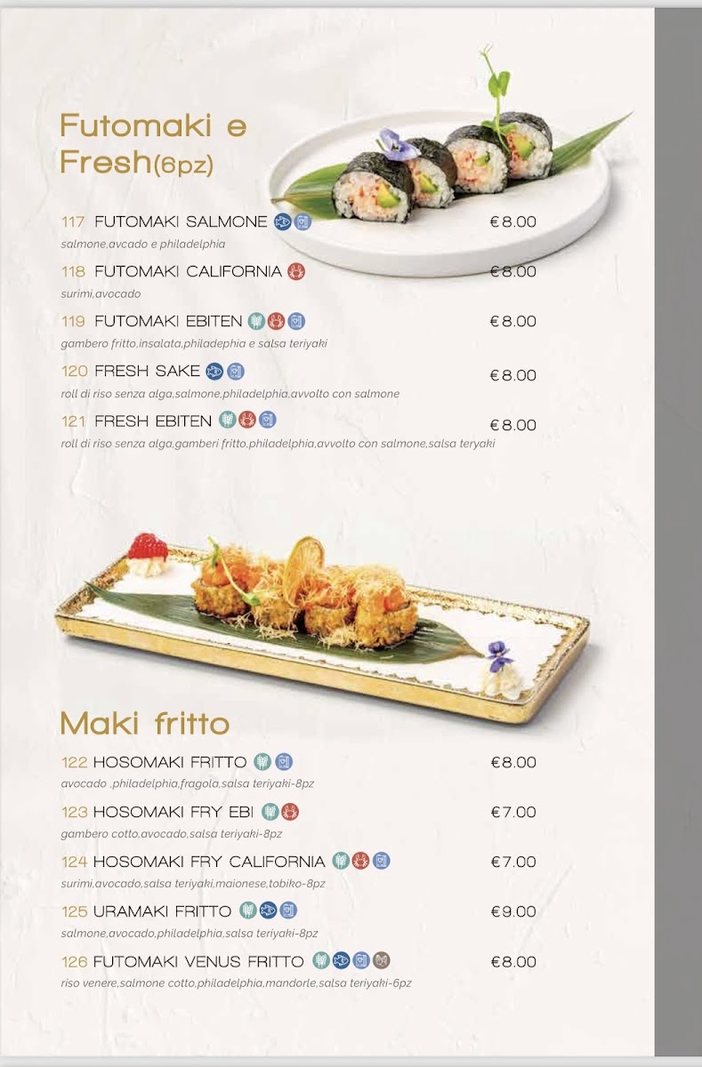 Menu Ristorante Zheng Sushi-8